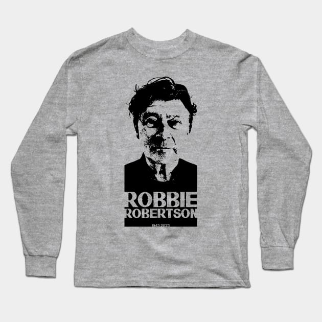 Robbie Robertson Long Sleeve T-Shirt by Nagorniak